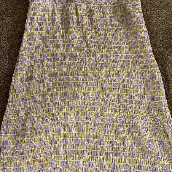 Free People Intimately Juniper Smocked Bodycon Slip - Picture 3 of 8